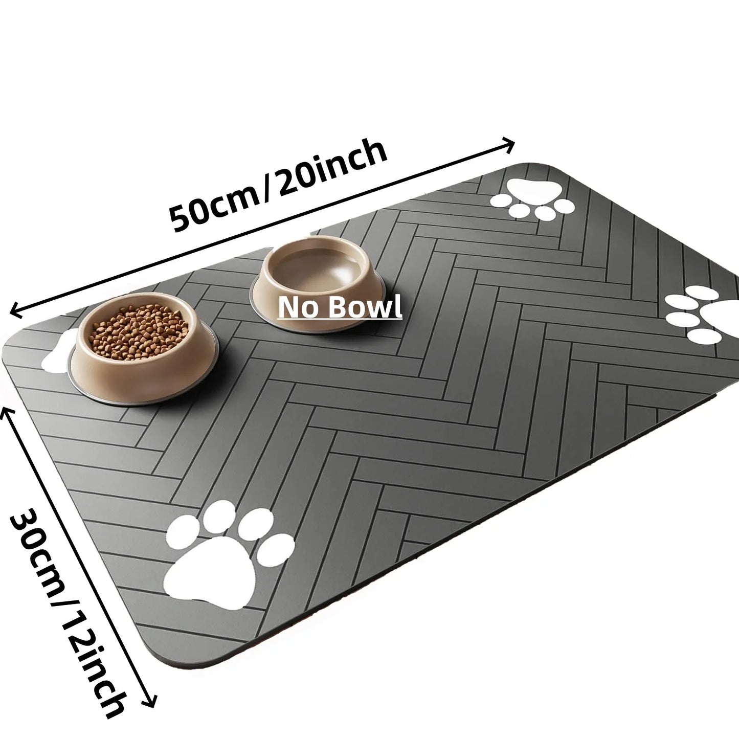 Spill-Proof Quick Dry Pet Placemat