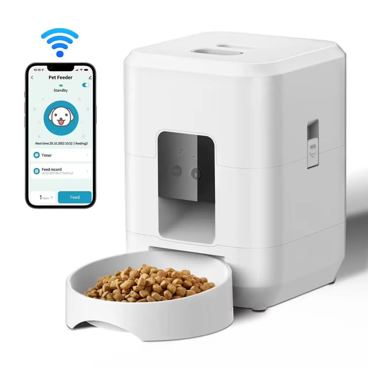MealSync Pro: Precision Smart Automatic Pet Feeder