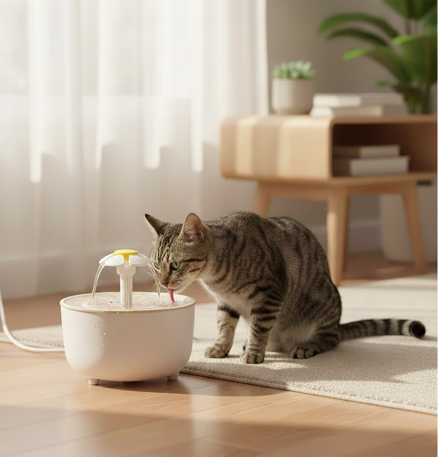 Ultra-Silent Automatic Cat Water Fountain