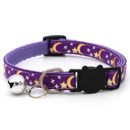 PawPrint Safety Adjustable Bell Collar