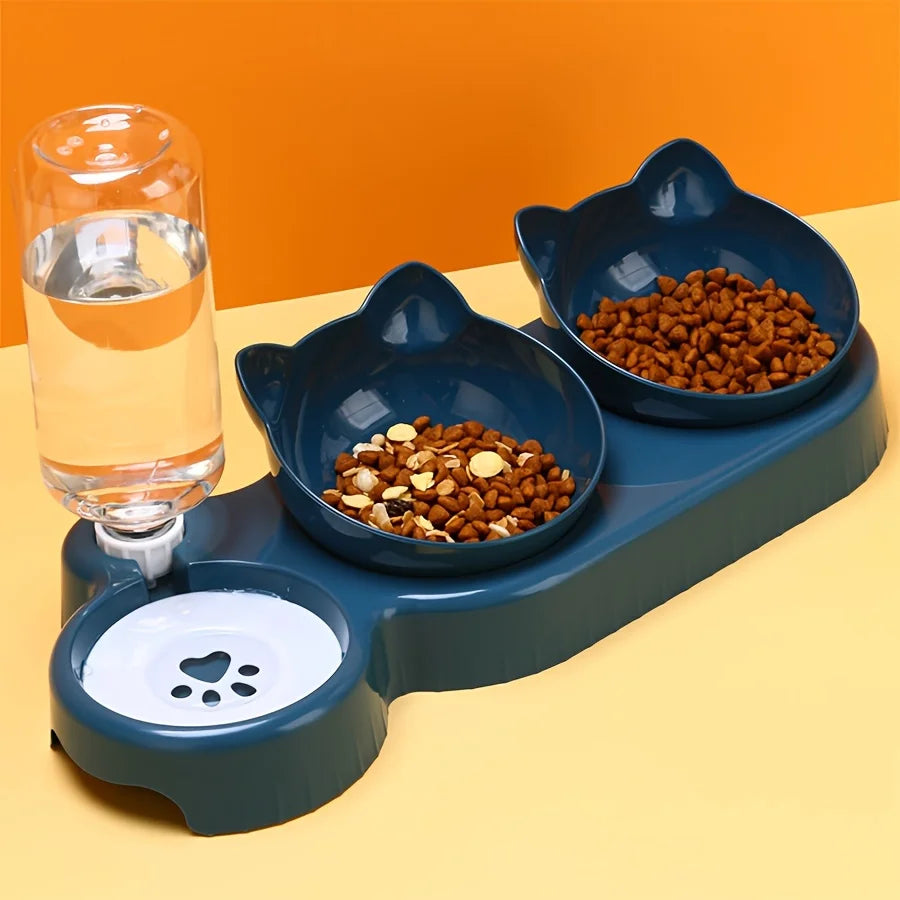CozyCat Feeder Set