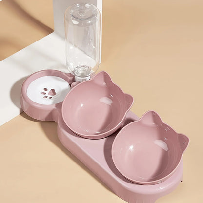 CozyCat Feeder Set