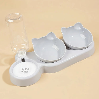 CozyCat Feeder Set