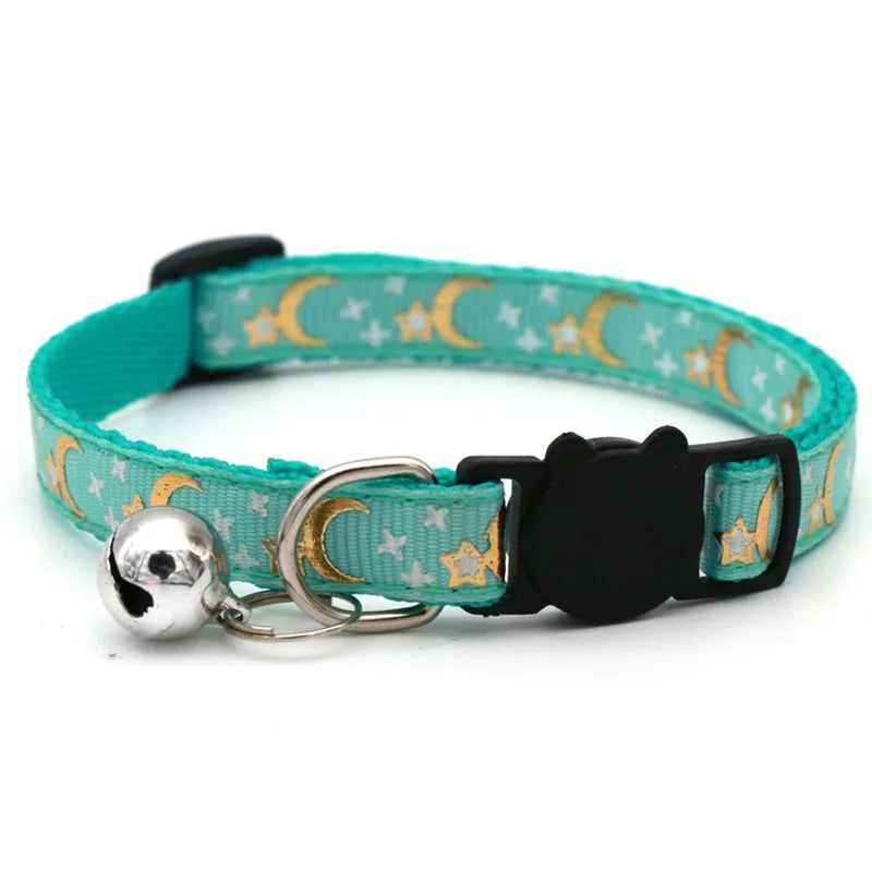 PawPrint Safety Adjustable Bell Collar