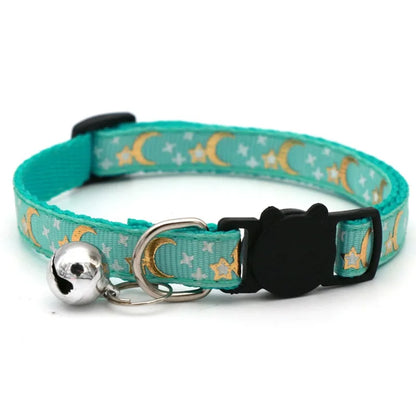 PawPrint Safety Adjustable Bell Collar