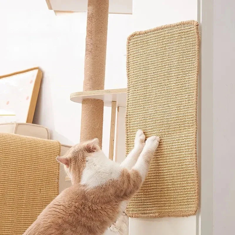 Natural Sisal Cat Scratcher Mat
