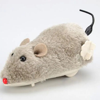 Interactive Wind-Up Mouse Cat Toy