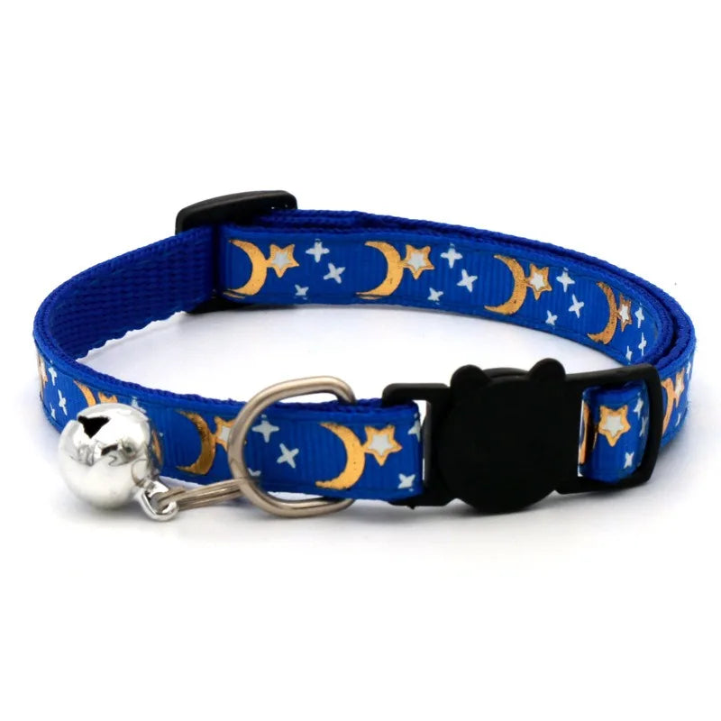 PawPrint Safety Adjustable Bell Collar