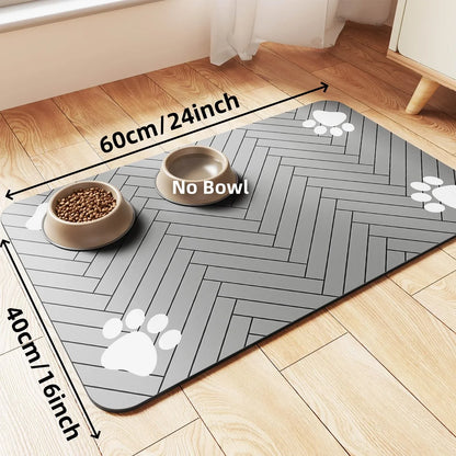 Spill-Proof Quick Dry Pet Placemat