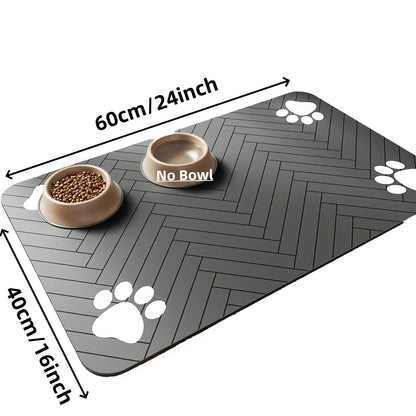 Spill-Proof Quick Dry Pet Placemat