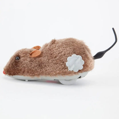 Interactive Wind-Up Mouse Cat Toy