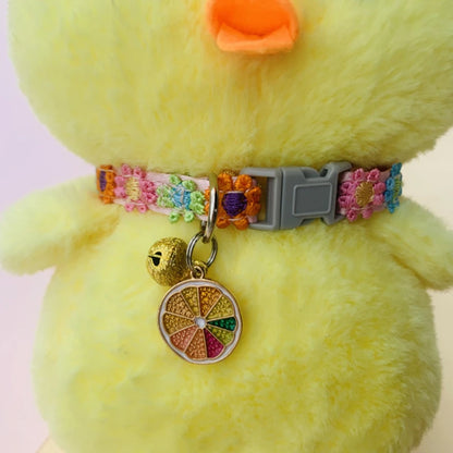 PawPrint Safety Adjustable Bell Collar