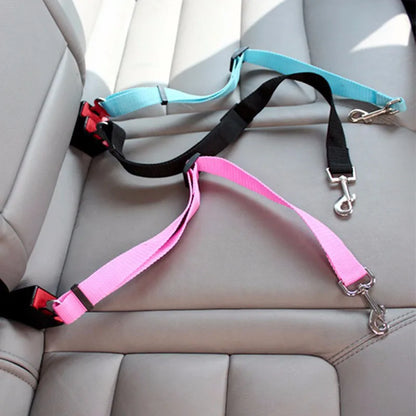 SecureRide Adjustable Pet Seat Belt