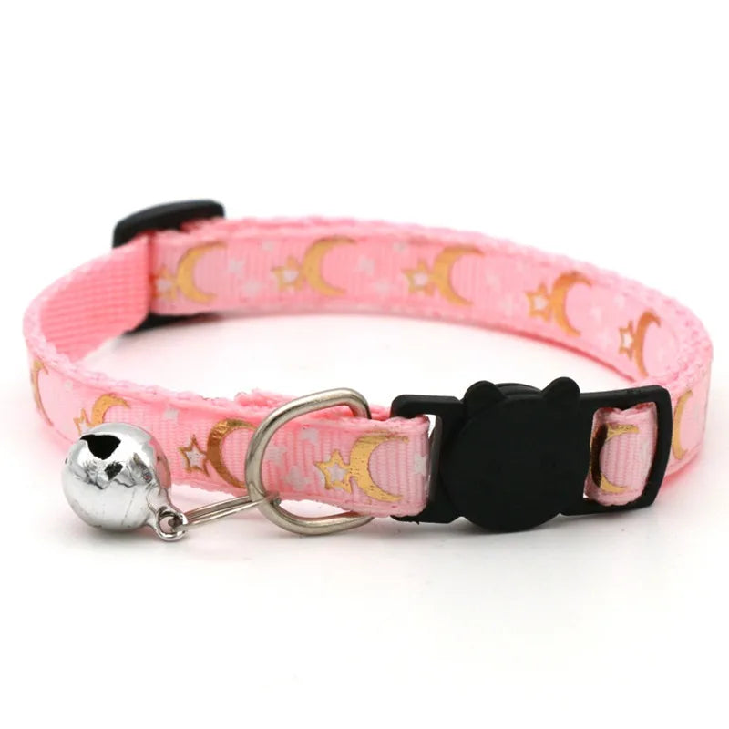PawPrint Safety Adjustable Bell Collar